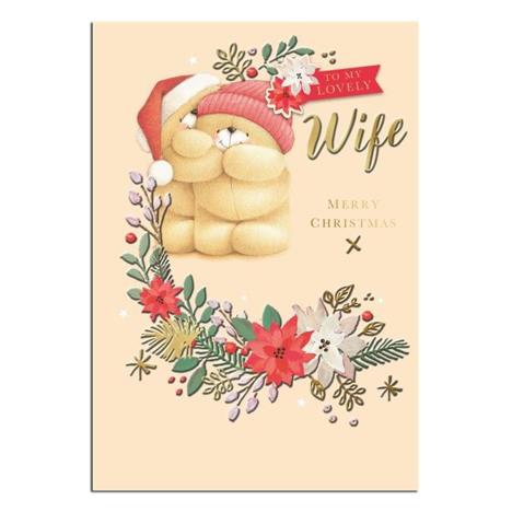 Lovely Wife Forever Friends Christmas Card